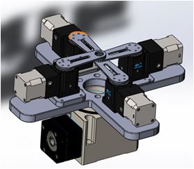 Rotary Positioning System mit mehreren Achsen